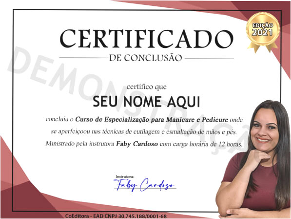 curso de manicure e pedicure